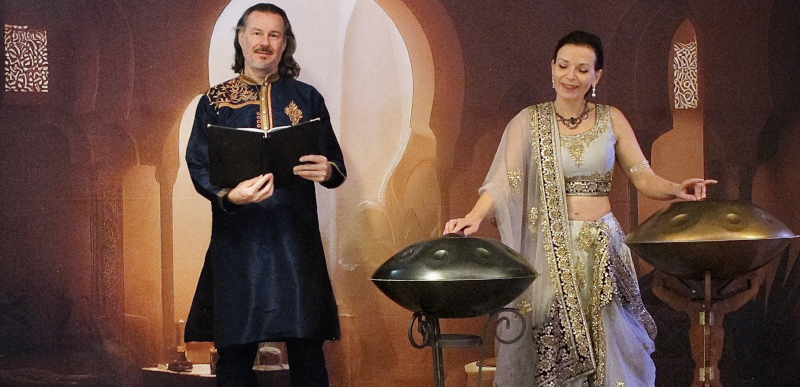 Foto Sindbad Lesung Hajo Mans und Nicole Schillings