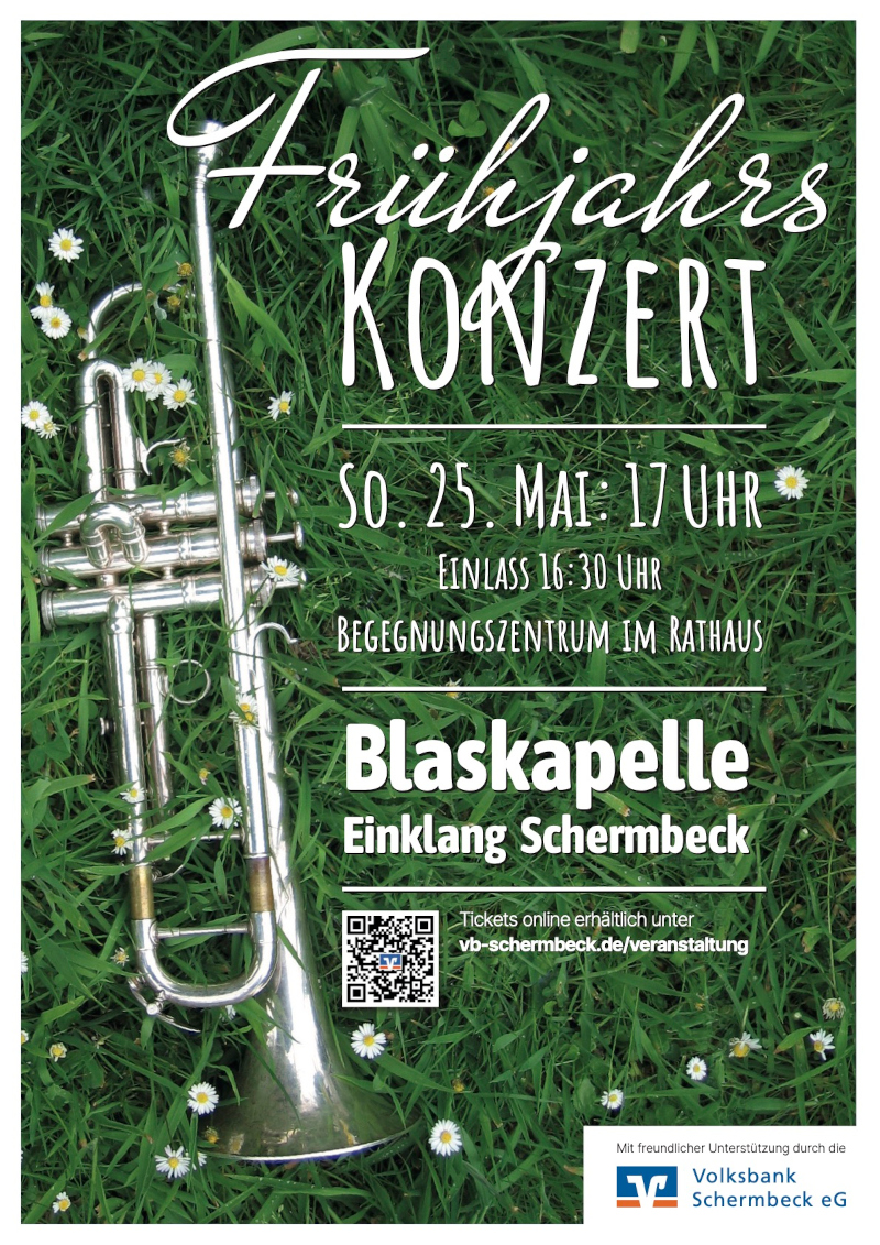 Plakat Frühjahrskonzert
