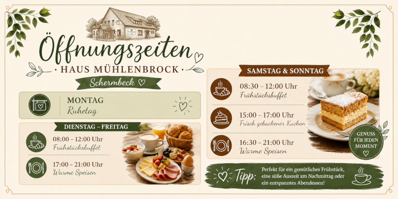 Öffnungszeiten