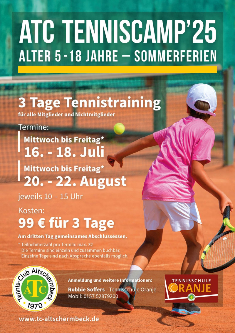 ATC Tenniscamp 2025