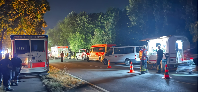 DRK Einsatz in Sonsbeck