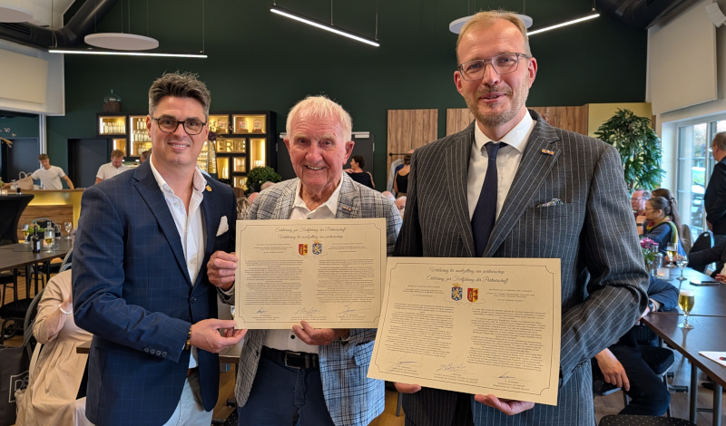 202609612 Partnerschaftsjubiläum Urkunde1