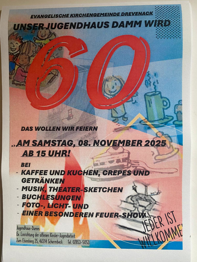 Jugendhaus Damm geburtstag