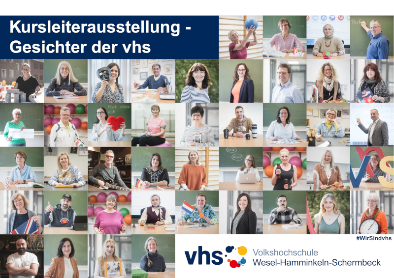 Collage Kursleiterausstellung