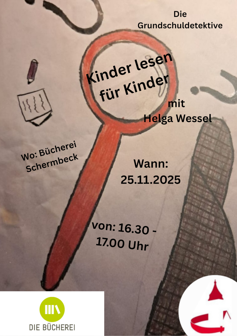 Die Grundschuldetektive Kinder lesen für Kinder mit Helga Wessel