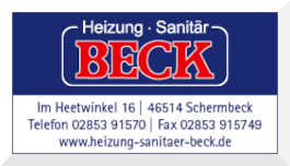 Beck Heizung Sanitär