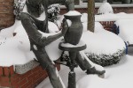 Schermbeck im Schnee/ Fotos Gaby Eggert